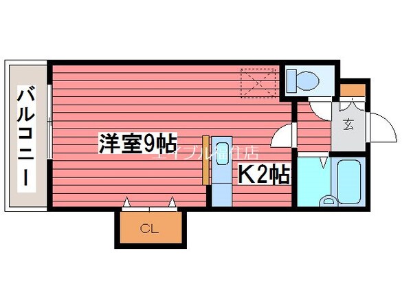 ローヤルハイツ月寒東５の物件間取画像